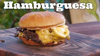 The Friendly Tavern Hamburguesa Smashed Cheeseburger | Copycat Recipe