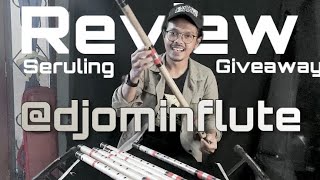 Review Seruling Bambu dari Djomin Flute