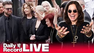 LIVE: Ozzy Osbourne funeral procession in Birmingham as fans pay their respects