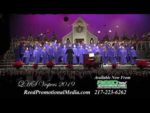 Quincy Senior High School Christmas Vespers Performance 2019 Quincy Illinois QHS Xmas