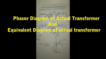 Phasor Diagram of Transformer for Lagging and Leading Load -Engineering students