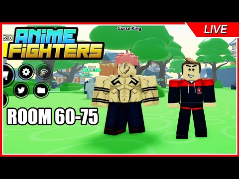 พาเดินชมห้อง60-75 สุคุนะดีไหมครับ | Roblox Anime Fighters Simulator