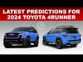 LATEST PREDICTIONS FOR 2023 TOYOTA 4RUNNER - UPDATED RENDERINGS & TIMING