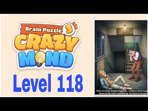 Brain Puzzle 3 Crazy Mind Level 118 Infinite Staircase Walkthrough   