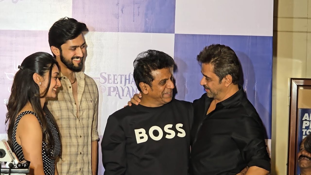 SEETHA PAYANA Movie Celebrity Show | Shivarajkumar, Arjun Sarja, Malashri, Anu Prabhakar, Aishwarya