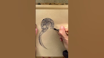 How to draw patterns with lines. #art #arttheraphy #drawing #shortsart #shorts #lines