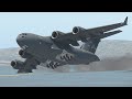 C17 Crash Into Ocean