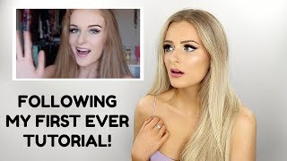 RECREATING MY FIRST EVER YOUTUBE TUTORIAL (I'm worse now lmao)