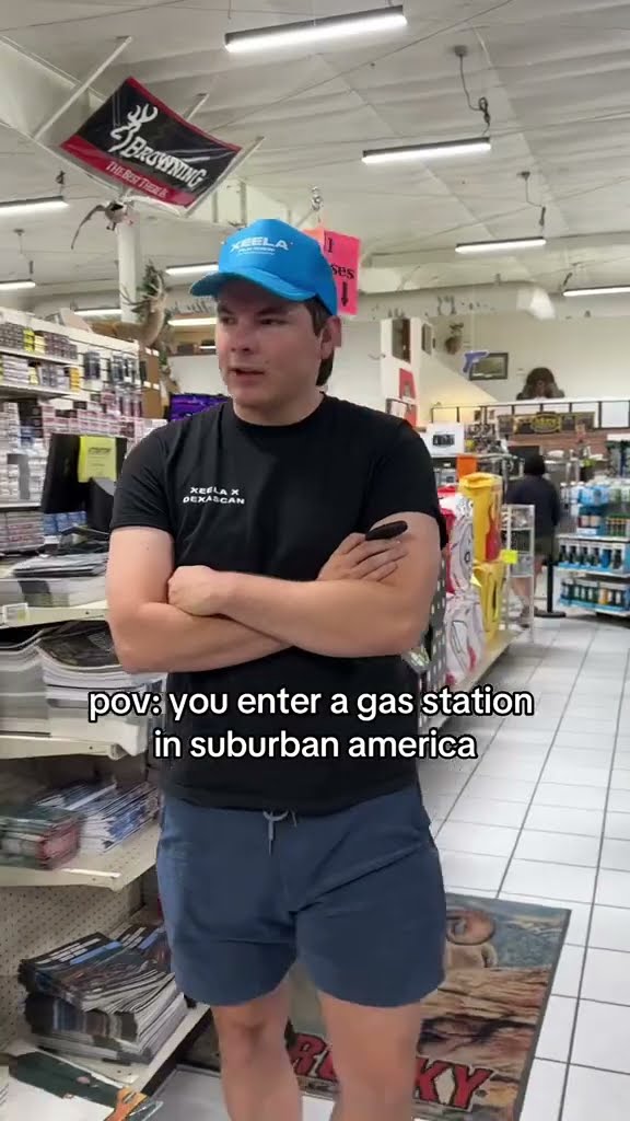 Gas stations in middle america be like