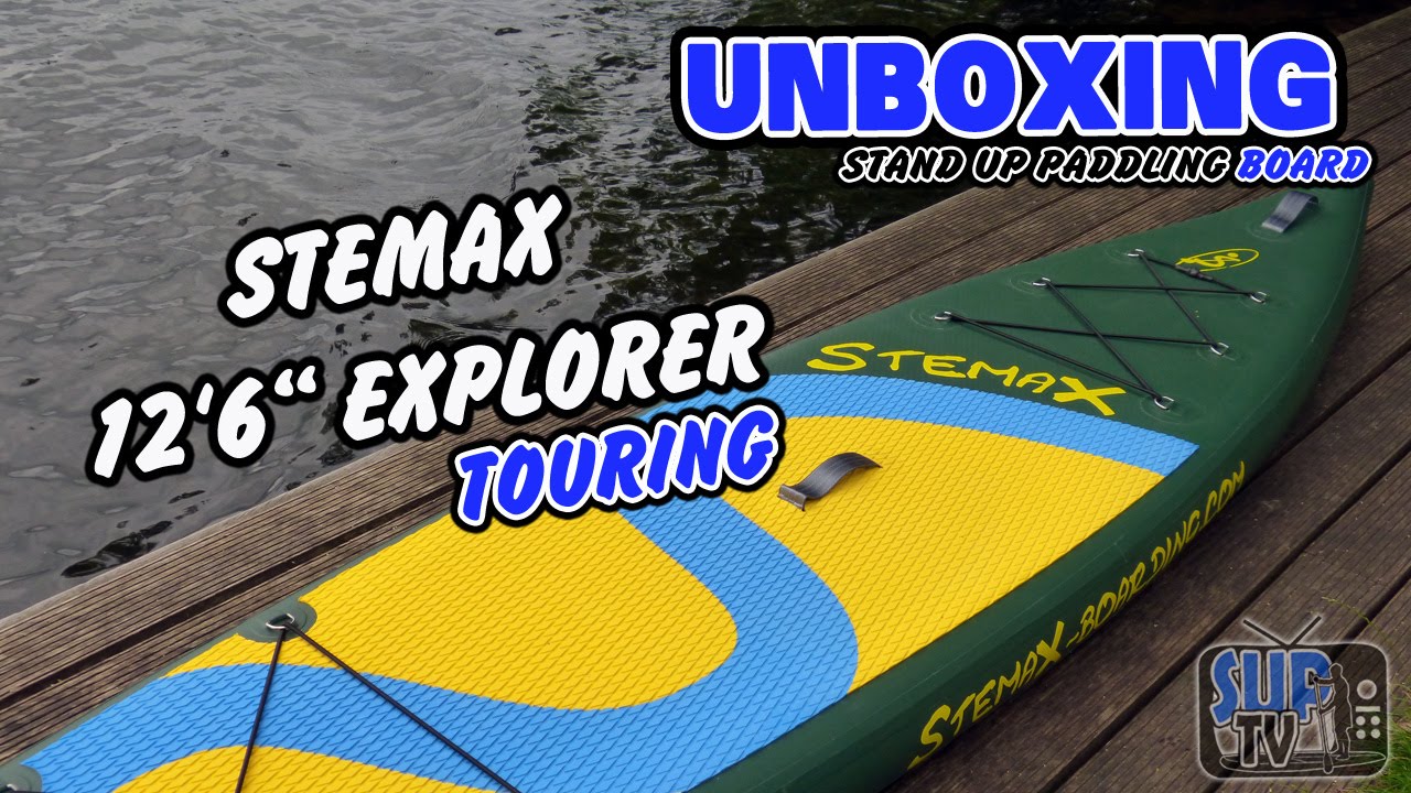 Unboxing STEMAX 12'6" Amazonas iSUP TouringBoard [deutsch] YouTube