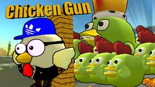 :     (CHICKEN GUN)!?  !