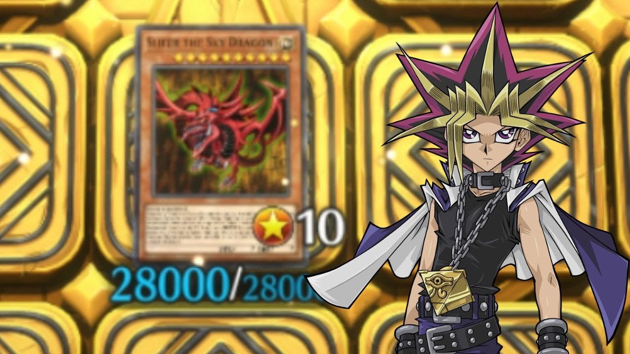When You Summon a 28000 Atk Slifer The Sky Dragon in Yu-Gi-Oh! Master Duel