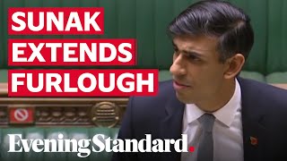 Chancellor Rishi Sunak extends furlough scheme until March 2021