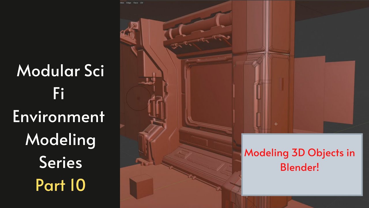 Modular Sci Fi Environment Modeling Series Part 10