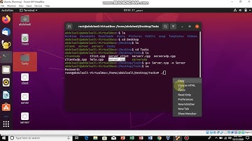 TCP client server application