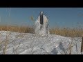 Покатушки на снегоходе  БУРАН по озеру №2