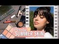 PEACHY SUMMER SKIN 🍑| Fresh, Glowy & Natural | Julia Adams