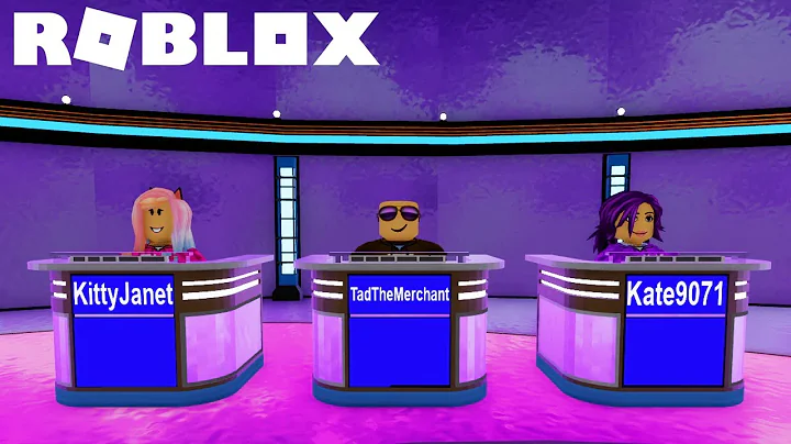 We played a Quiz Show Game on Roblox!
