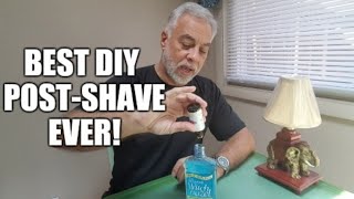 DIY  SOOTHING POSTSHAVE SPLASH