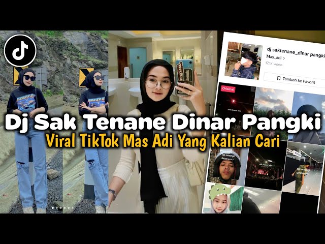 DJ SAK TENANE DINAR PANGKI VIRAL TIKTOK 2023 DJ SLIRAMU PALING TAK SAYANG DINAR FVNKY VIRAL TIKTOK class=