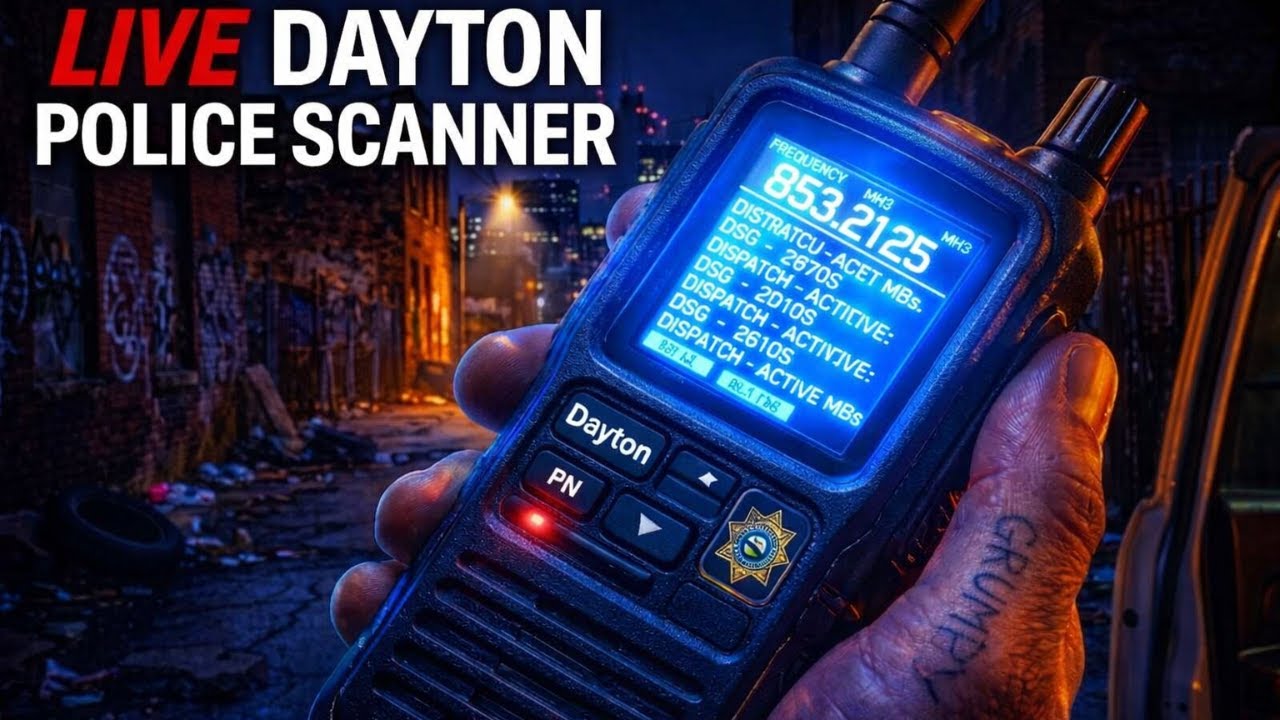🔴 LIVE SCANNER: Real-Time DAYTON POLICE, SHERIFF & Surrounding Areas ...