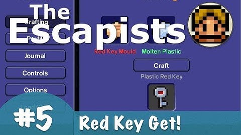 The Escapists [#5 Red Key Get!] - IOS Playthrough / Gameplay