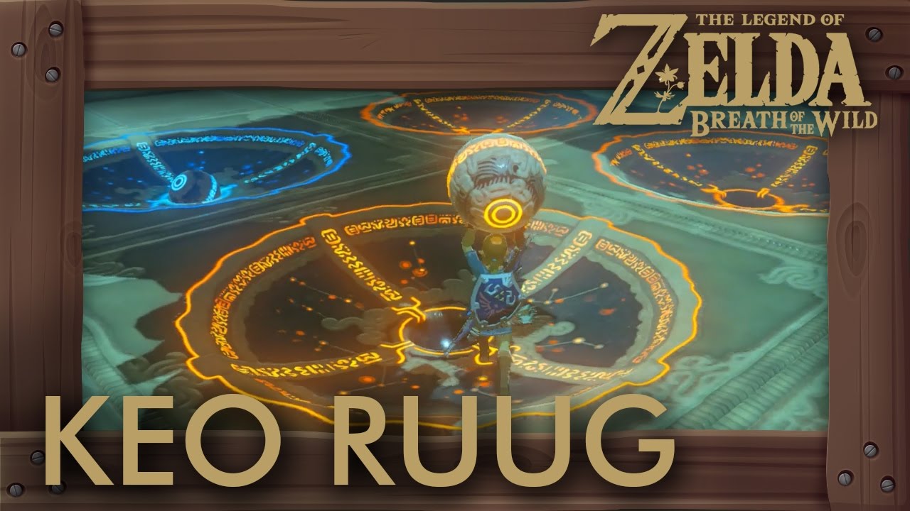 Zelda Breath Of The Wild - Keo Ruug Shrine (Solution & All Chests) - Youtube