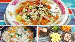 Resep & Cara Memasak Sup Telur Kocok(Menu Buka Puasa) - Durasi: 5.30. 