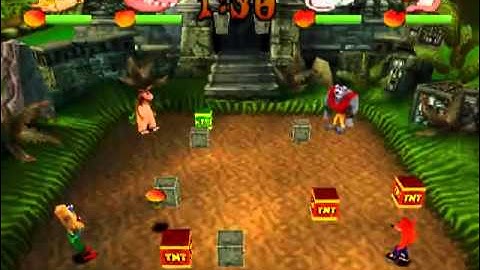 Crash Bash - 1-4 - JUNGLE BASH - Gold Relic