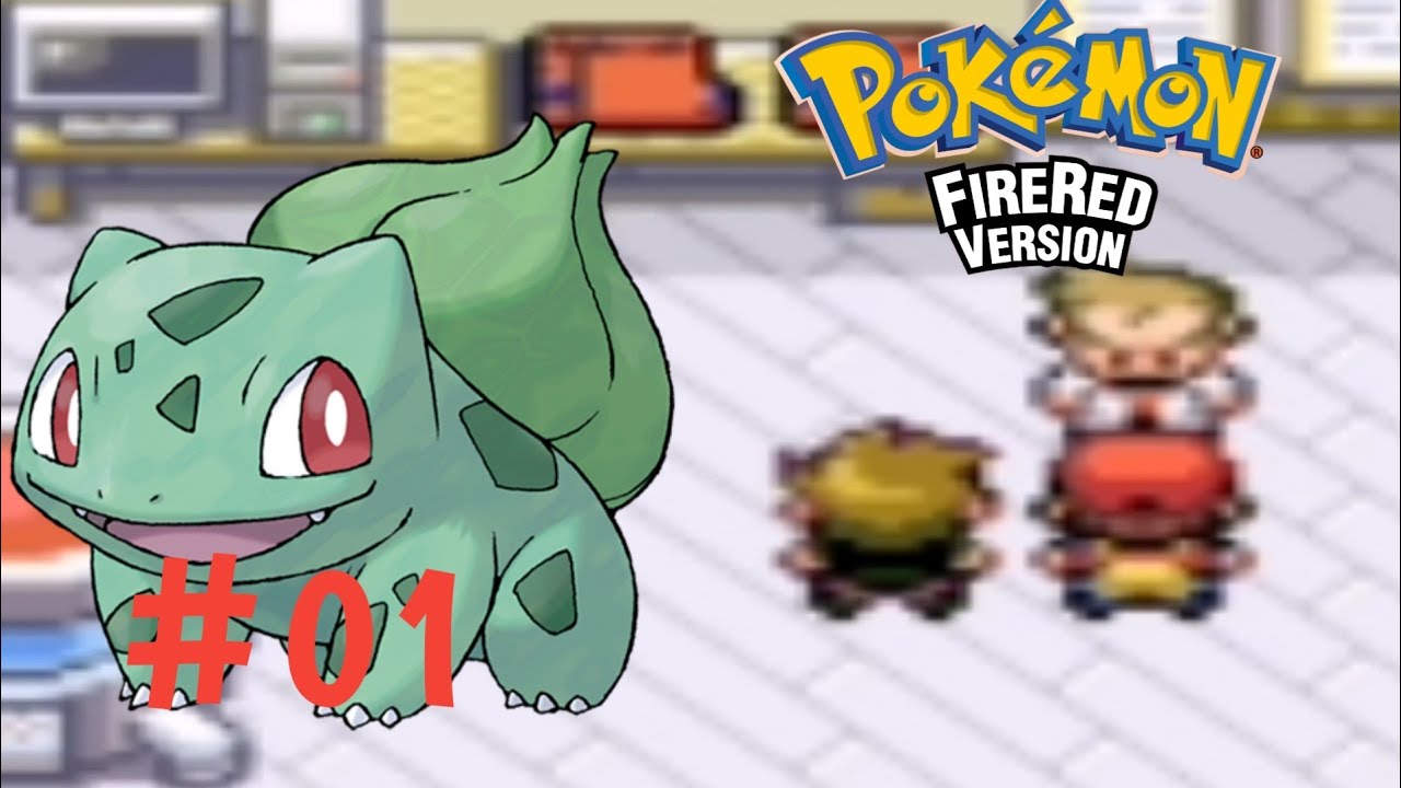 let's play Pokemon fire red| #01 A new journey begins - YouTube