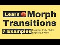 7 WOW 🎇 PowerPoint Morph Magic Transitions Projects with Special Effects