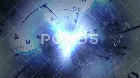 Time Travel, Concept, Clocks, Tunnel, Background, Rendering, Animation