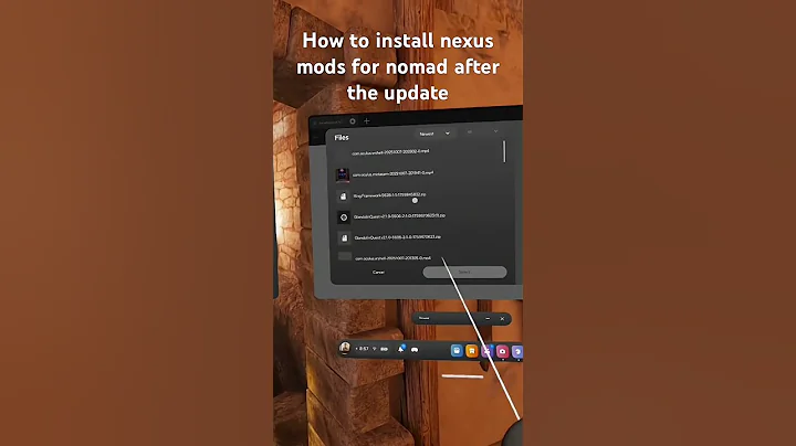 How to install nexus mods for nomad after the update #bladeandsorcerymods #bladeandsorcerynomad #mod