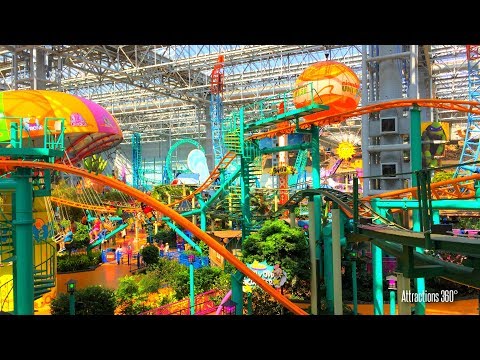 Video: Nickelodeon Universe – zábavní park v Minnesota's Mall of America