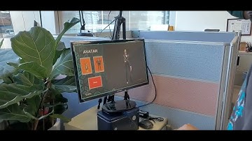 Air touch demo using a depth sensor