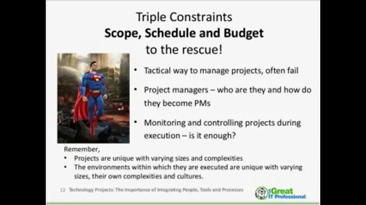 Managing People, Process and Tools