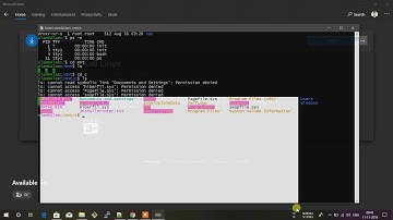 Install WSL linux  on windows with GUI
