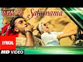 Safarnama tamasha song lyrical  ranbir kapoor deepika padukone  tseries