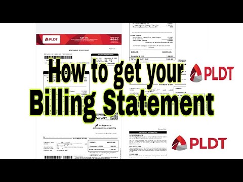 How I Get PLDT Billing Statement