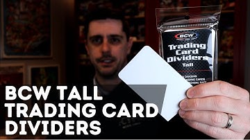 BCW Tall Trading Card Dividers