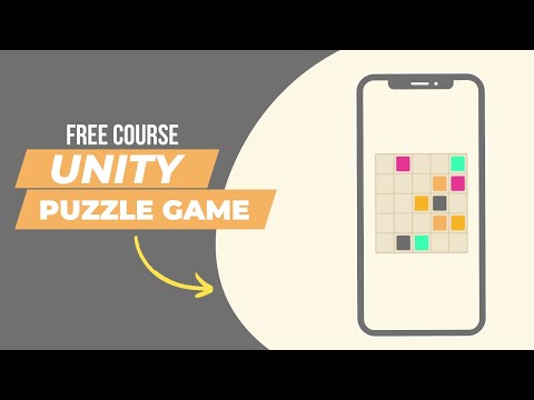 Unity Puzzle Game Development Tutorial Connect[FREE COMPLETE COURSE]