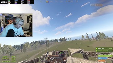 xQc crashes the heli again