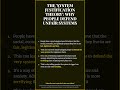 The 'System Justification Theory': Why People Defend Unfair Systems  P...