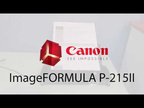 Canon imageFORMULA P-215II Scan-tini | Personal Mobile Scanner‎