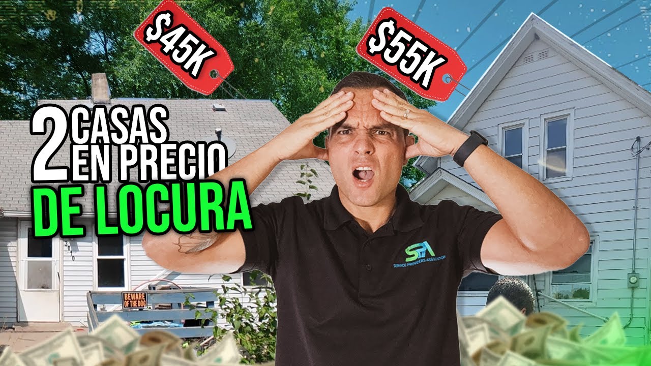 DOS casa en $100K: ¿Lograre esta INVERSION en bienes raices?