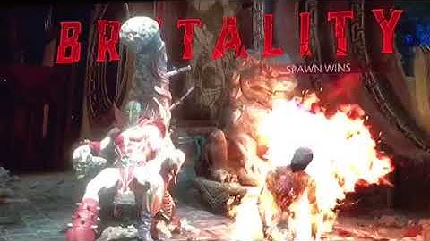 Mortal Kombat 11- Spawn Vs. Sindel