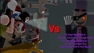 Piggy Book 2(+ Extra) Vs DVLoper (-Pt1- Stickman Animation)