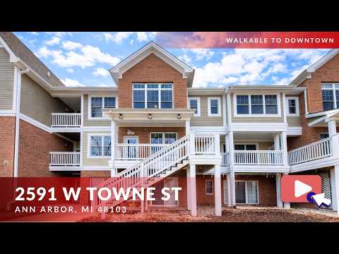 2591 W Towne St, Ann Arbor, MI home video tour