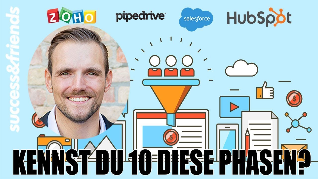 New Update CRM System Erklärung - Benutzt Du diese 10 Phasen im Vertrieb?