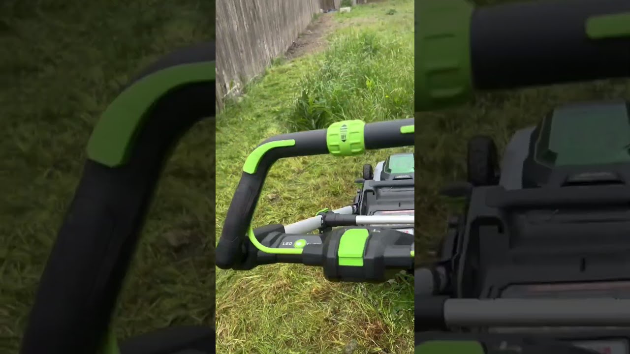 HUGE WEED Cut Electric Push Mower